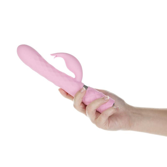 Pillow Talk - Lively Rotating Tarzan Vibrator - Rose - UABDSM