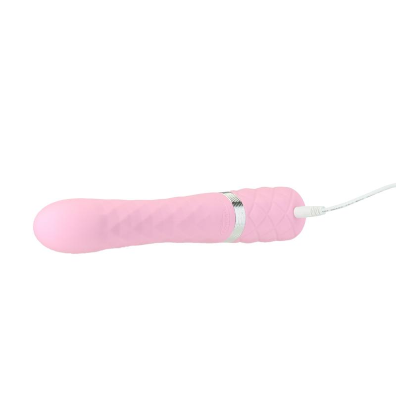 Pillow Talk - Lively Rotating Tarzan Vibrator - Rose - UABDSM