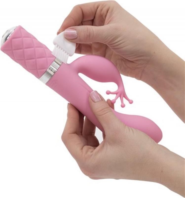 Pillow Talk - Kinky Rabbit & G-Spot Vibrator - Pink - UABDSM