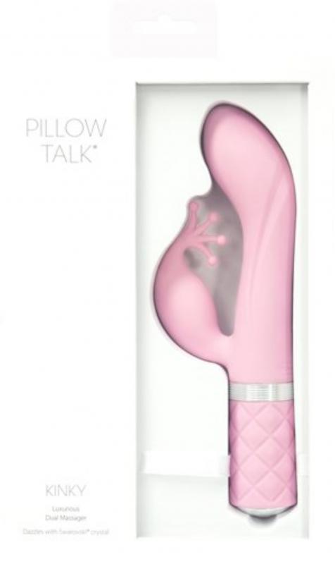 Pillow Talk - Kinky Rabbit & G-Spot Vibrator - Pink - UABDSM