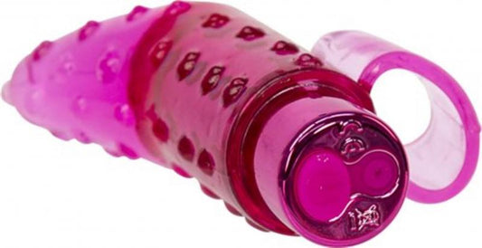 Frisky Finger Rechargeable Bullet Vibrator - Pink - UABDSM