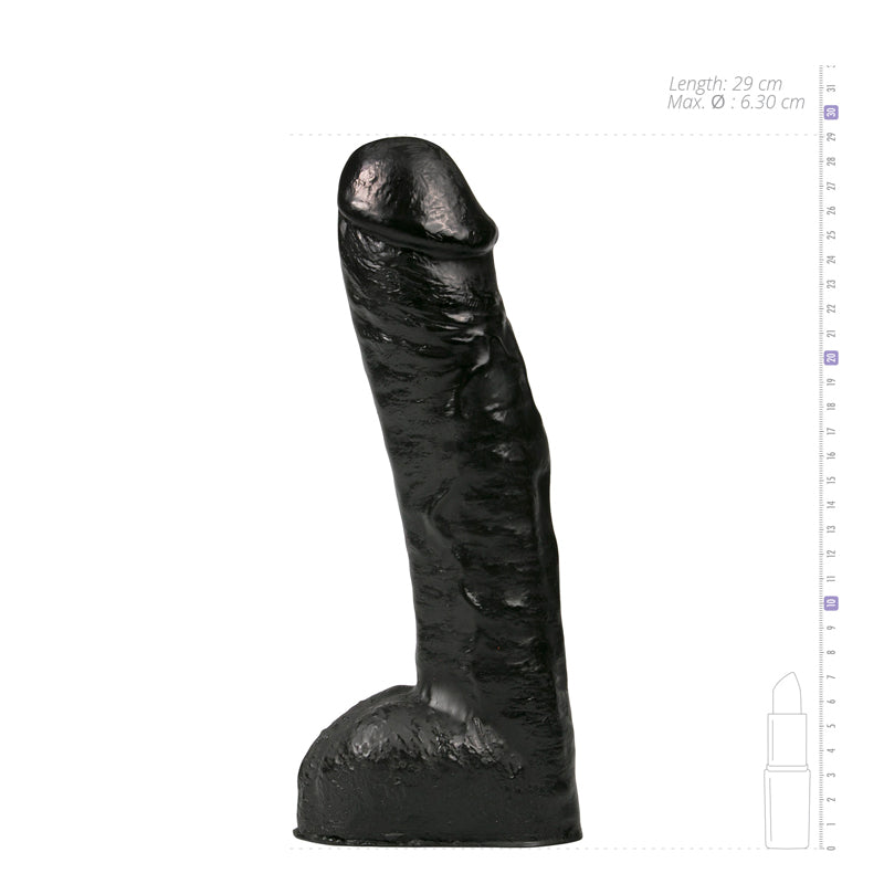 Realistic Dildo 29 Cm - Black - UABDSM