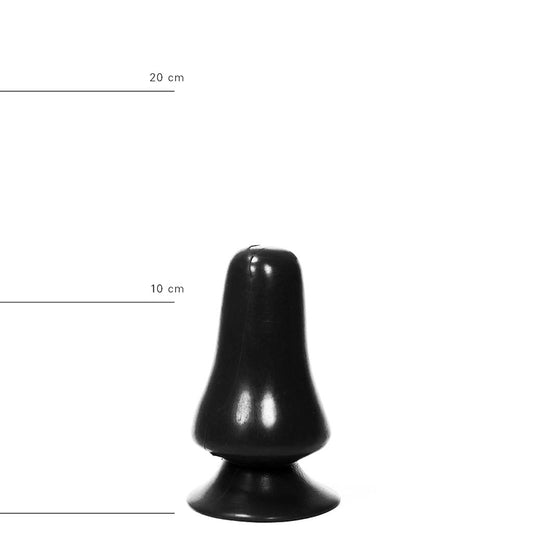 All Black Butt Plug 12 Cm - Black - UABDSM