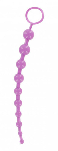 Long Anal Beads - Purple - UABDSM