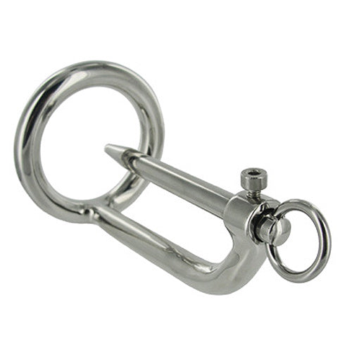 Stainless Steel Cock Ring And Urethral Plug - UABDSM