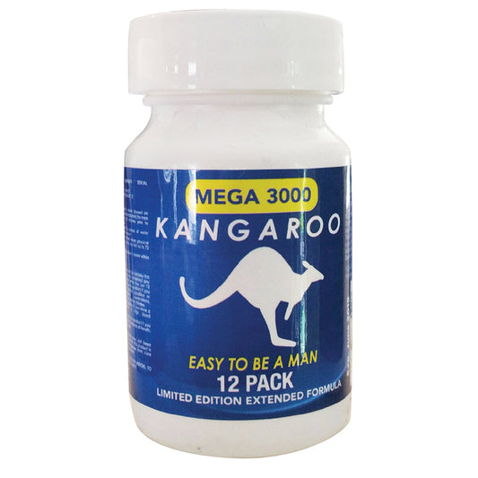 Kangaroo for Him Blue 12 Count Bottle - UABDSM