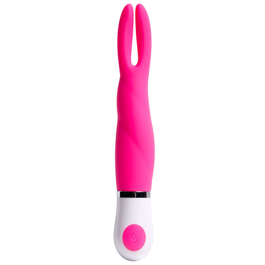 Eves Silicone Pink Lucky Bunny Clitoral Vibrator - UABDSM