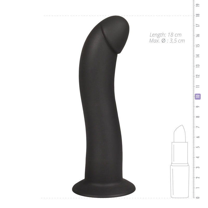 Onyx Vibrating Silicone G-Spot Dildo - UABDSM