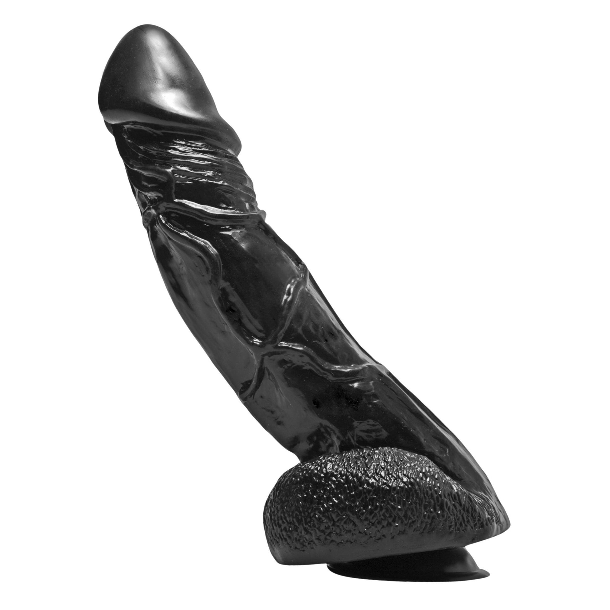 Big Black Bob 11 Inch Suction Cup Dildo - UABDSM