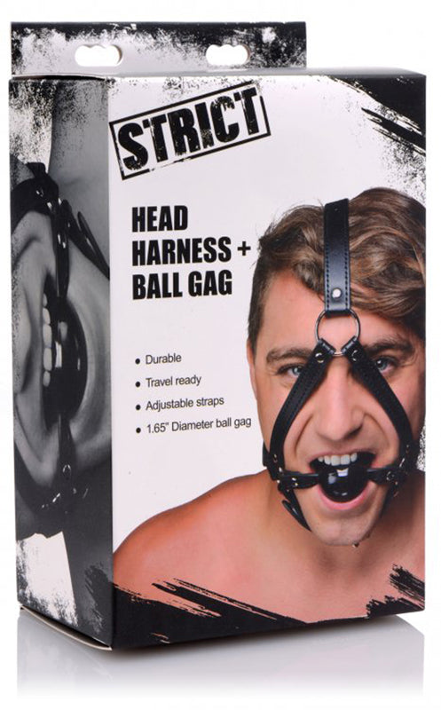 Head Harness With Ball Gag - UABDSM