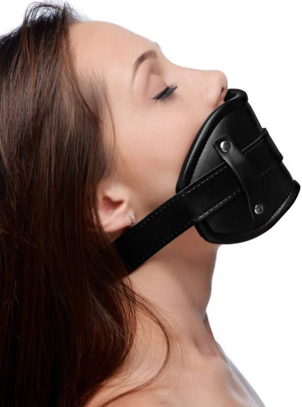 Cock Head Silicone Mouth Gag - UABDSM