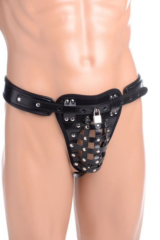 Safety Net Male Chastity Belt - UABDSM