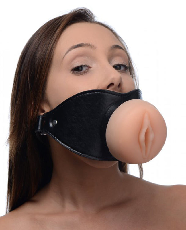 Pussy Face Oral Sex Mouth Gag - UABDSM