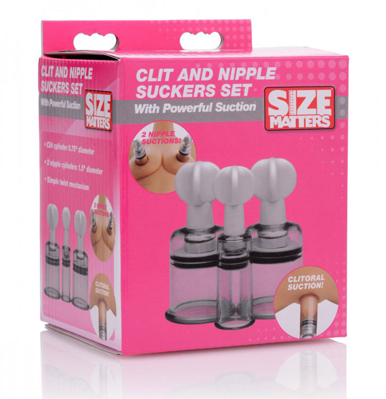 Clit And Nipple Suckers Set - UABDSM