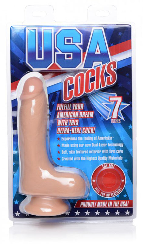 USA Cocks Dildo - 7 Inch - UABDSM
