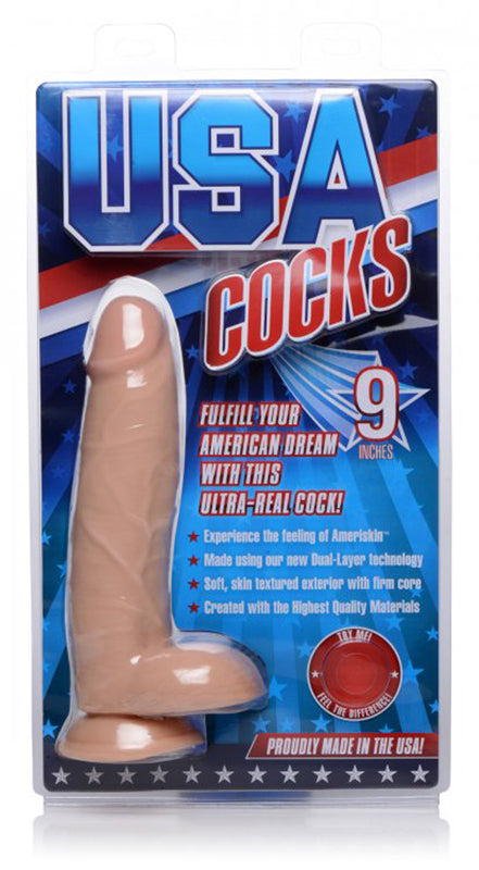 USA Cocks Dildo - 9 Inch - UABDSM