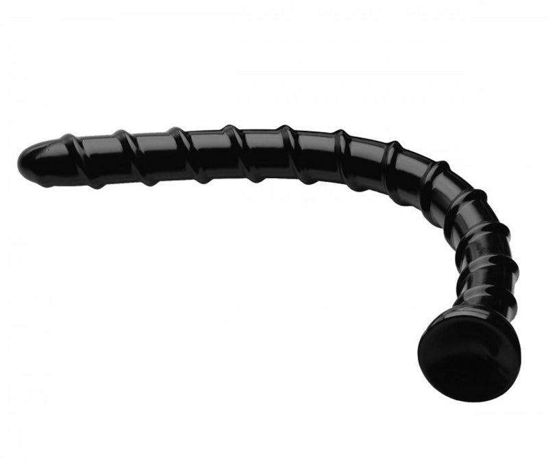 Swirl Anal Snake - 18 Inch - UABDSM