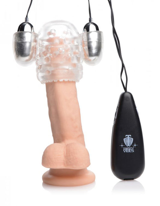 Dual Vibrating Penis Head Stimulator - UABDSM