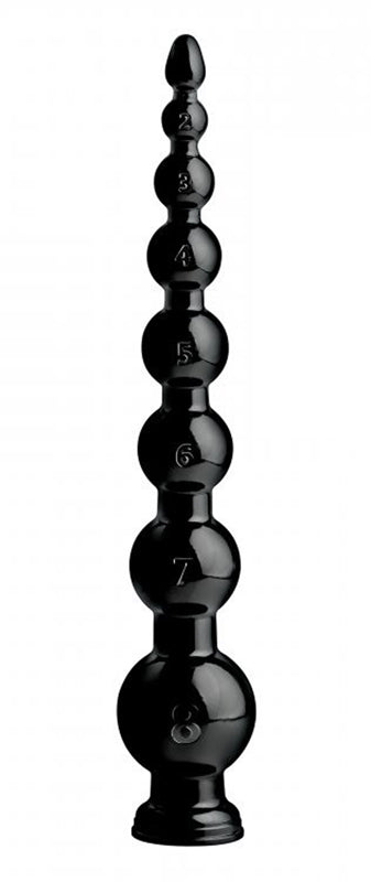 Graduated Bead Anal Snake Anal Dildo - 19 Inch - UABDSM