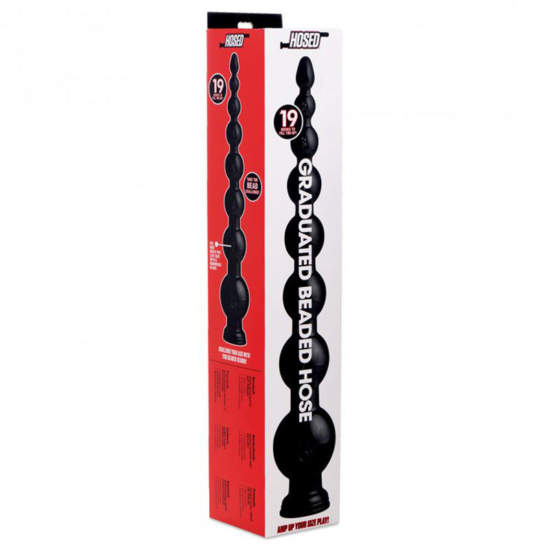 Graduated Bead Anal Snake Anal Dildo - 19 Inch - UABDSM