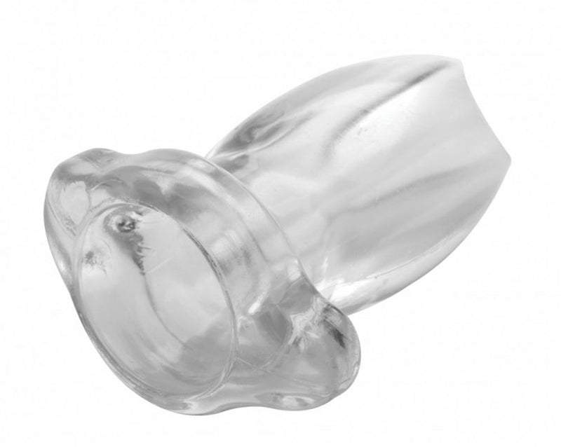 Gape Glory - Clear Hollow Anal Plug - UABDSM