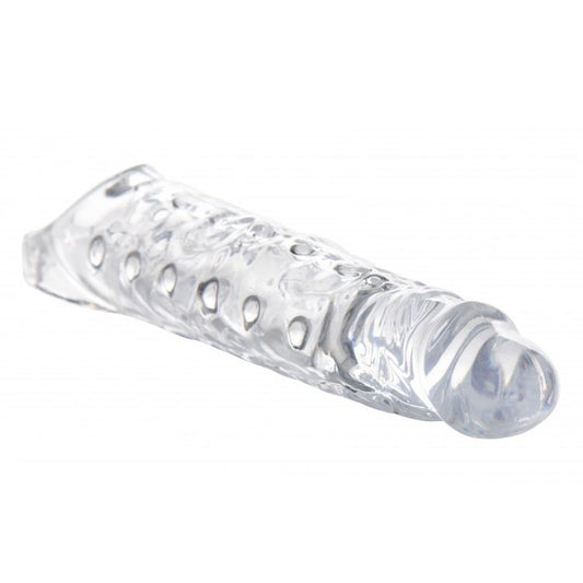 Size Matters 3 Inch Clear Penis Extender Sleeve - UABDSM
