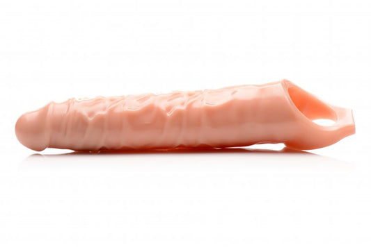 Extender Penis Sleeve With Nubs - Light Skin - UABDSM