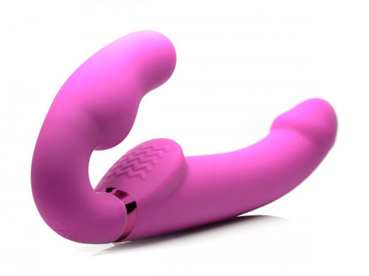 Inflatable Strapless Strap-on With Remote Control - UABDSM