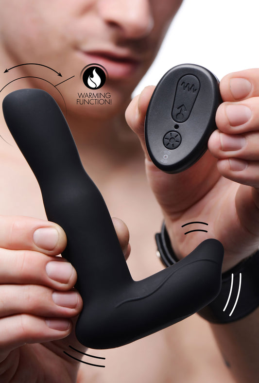 Silicone Prostate Stroking Vibrator with Remote Control - UABDSM