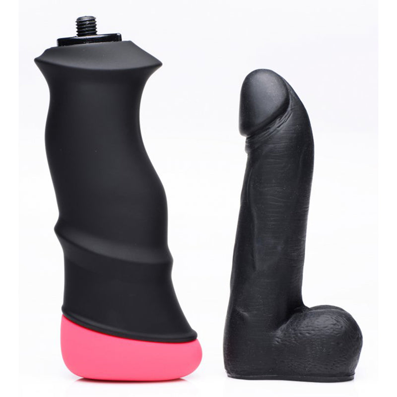 Mega-Pounder Hand-Held Thrusting Dildo - UABDSM