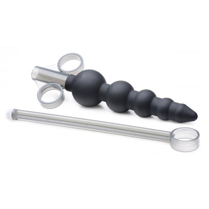 Master Series Silicone Graduated Beads Lube Launcher - UABDSM