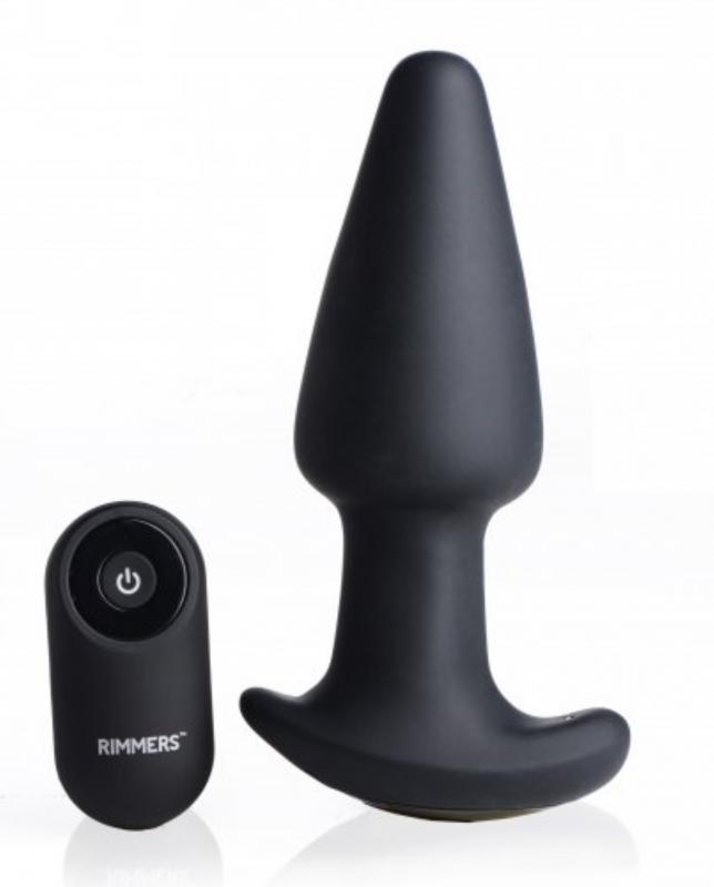 Gyro-R Vibrating Rimming Prostate Plug With Remote Control - UABDSM