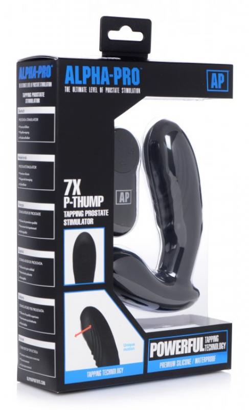 P-Thump Prostate Vibrator With Remote Control - UABDSM