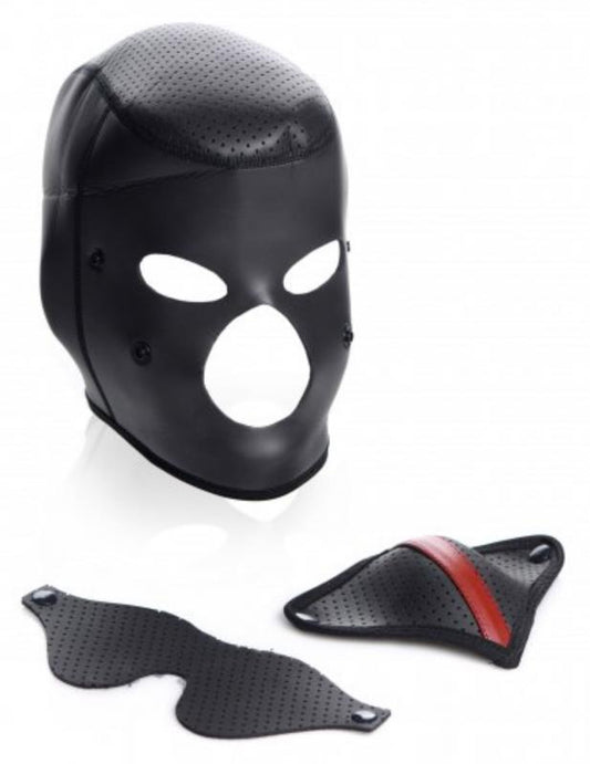 Scorpion Hood With Removable Blindfold And Mouth Mask - UABDSM