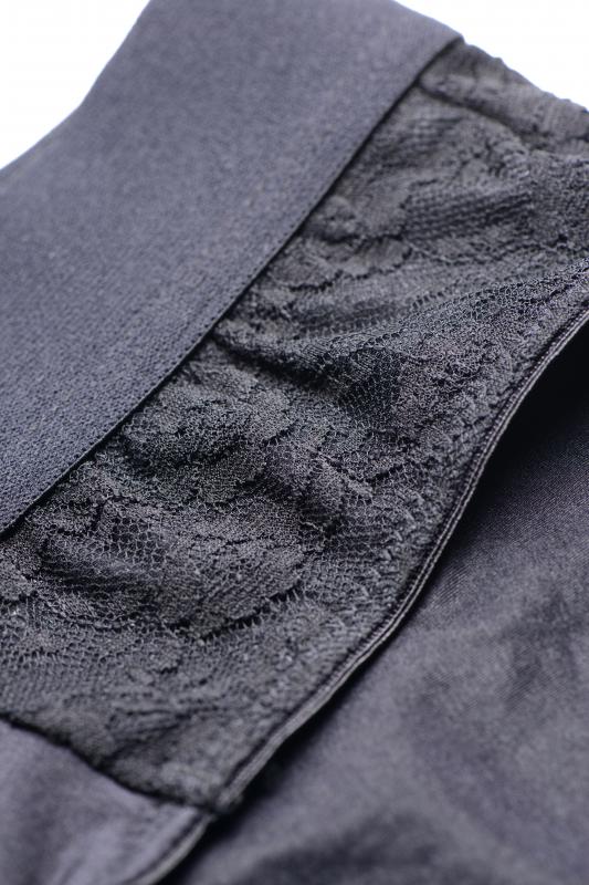 Envy Crotchless Lace Strap-On Harness - Black - UABDSM