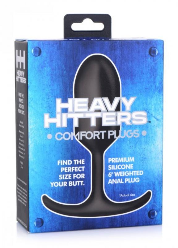 Heavy Hitters Weighted Anal Plug - Large - UABDSM