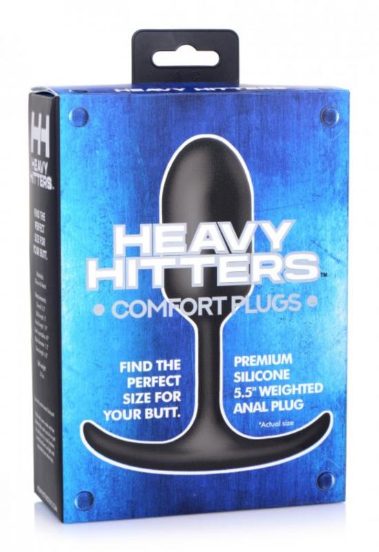 Heavy Hitters Weighted Anal Plug - Medium - UABDSM