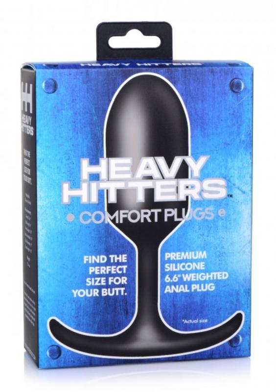 Heavy Hitter Weighted Anal Plug - XL - UABDSM