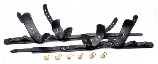 Frog-Tie Restraint Bondage Harness With Locks - UABDSM