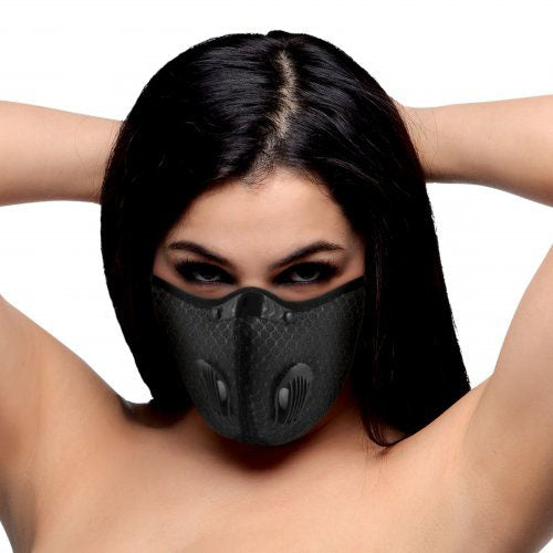 Master Series Quarantined Black Fashion Face Mask - UABDSM
