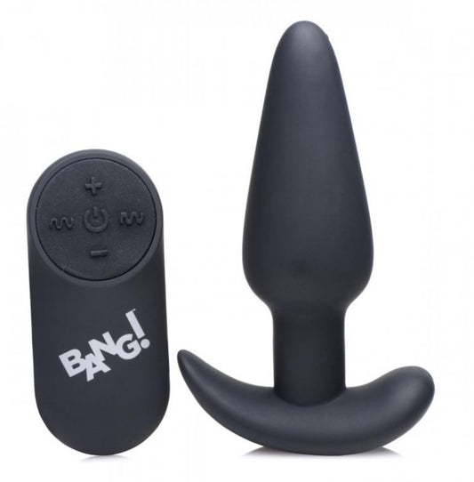 Bang! Vibrating Anal Plug With Remote Control - UABDSM