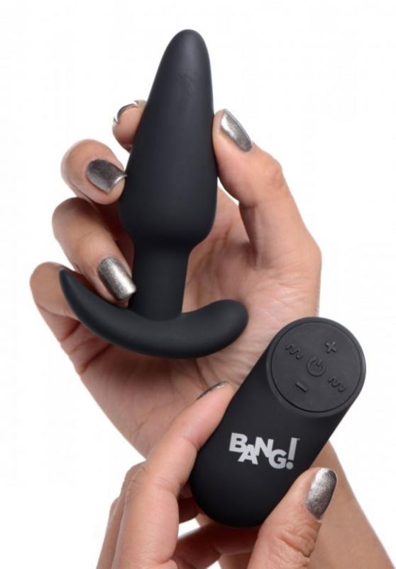 Bang! Vibrating Anal Plug With Remote Control - UABDSM