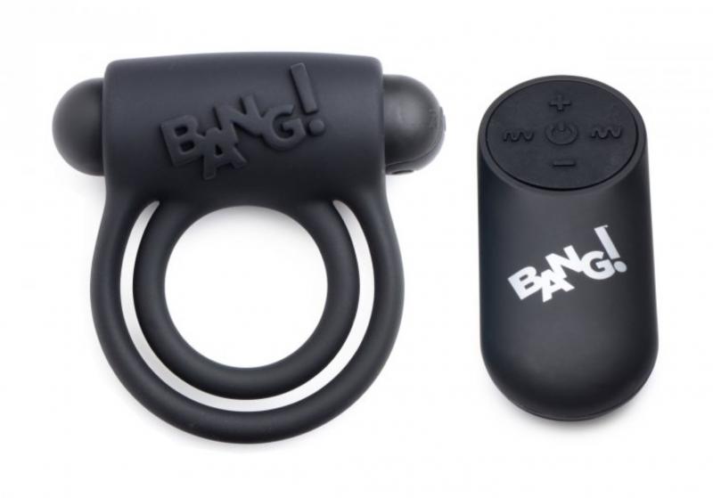 Bang! Vibrating Cock Ring With Remote Control - UABDSM