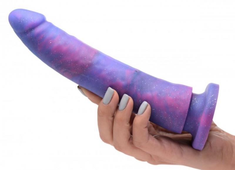 Magic Stick Silicone Dildo With Glitter - 20 Cm - UABDSM