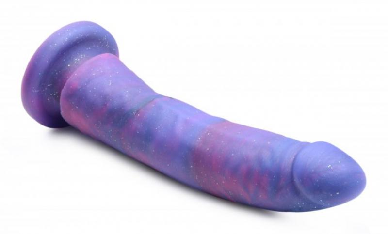 Magic Stick Silicone Dildo With Glitter - 20 Cm - UABDSM