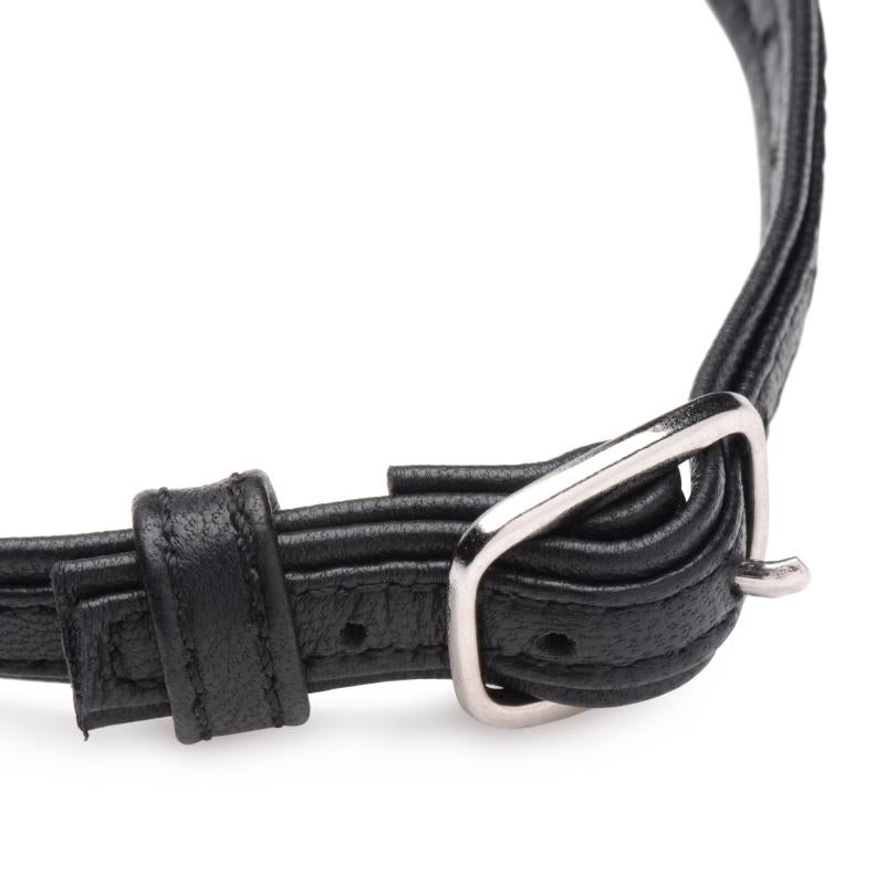 Heart Lock Collar With Keys - Black - UABDSM