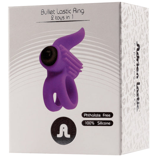 Adrien Lastic Bullet Ring-Purple - UABDSM