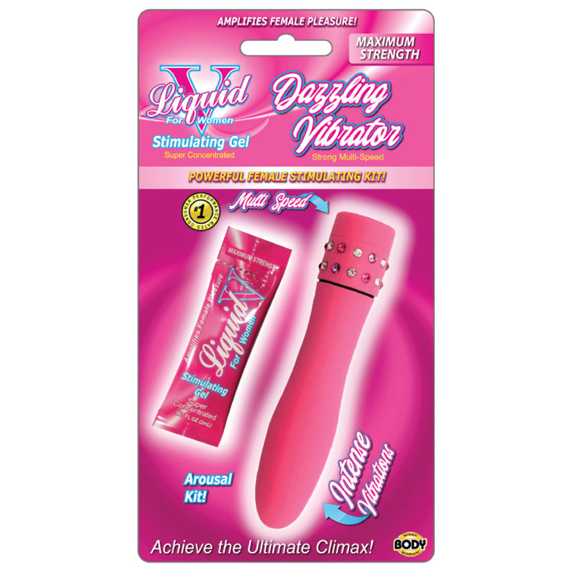 Liquid V Dazzling Vibrator Kit - UABDSM