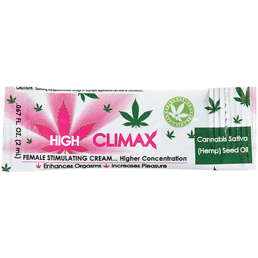 High Climax Stimulating Gel Foil Pack - UABDSM