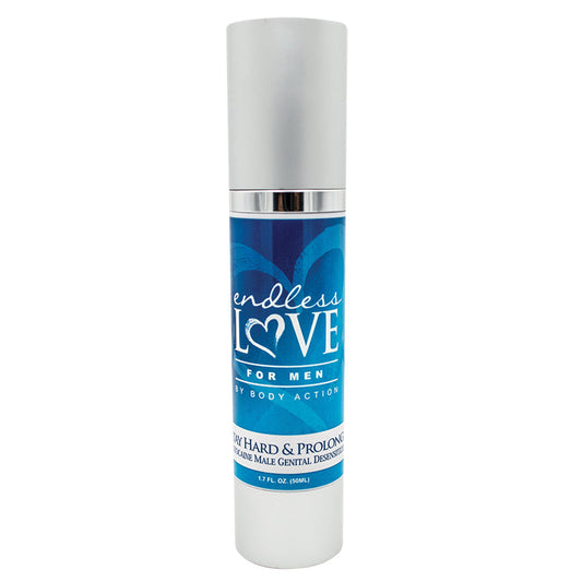 Endless Love for Men Stay Hard and Prolong Water Based Lubricant 1.7 Oz - UABDSM
